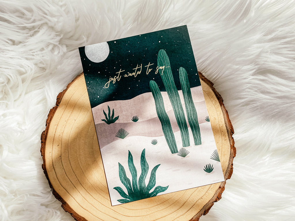 Desert Nightfall Card