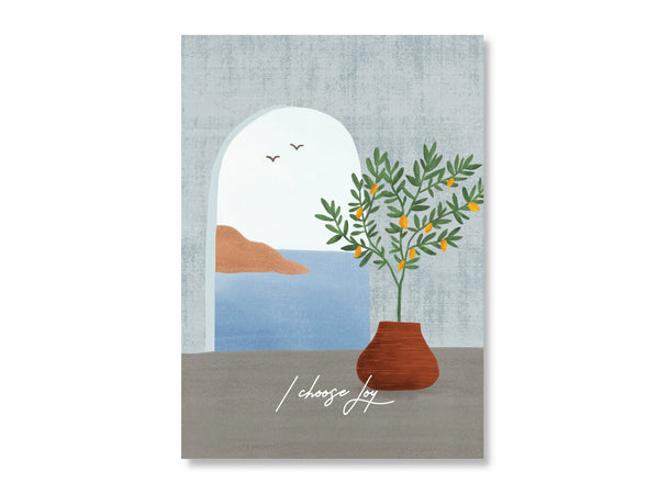 Art Print Poster - Summer's Hope (Customisable Text)