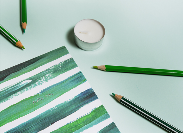 Brushstrokes in Jade