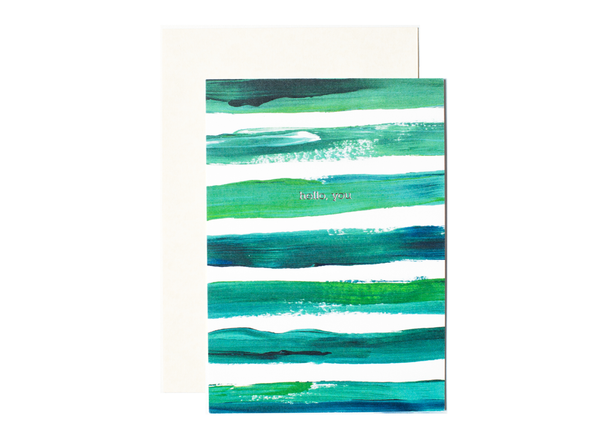 Brushstrokes in Jade