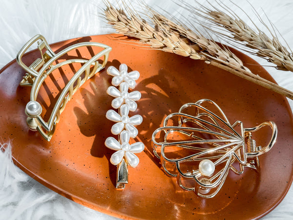 One Shell At A Time Claw Hair Clip