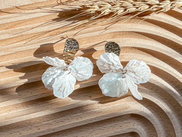 Painted Petals Earrings