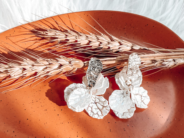 Painted Petals Earrings