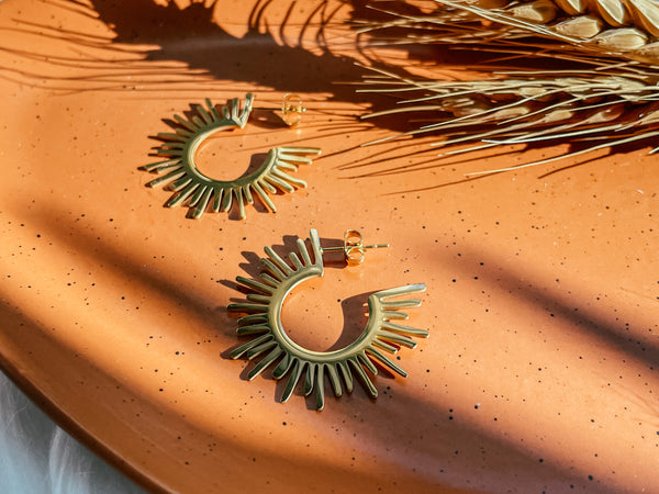 Towards the Sunlight Earrings
