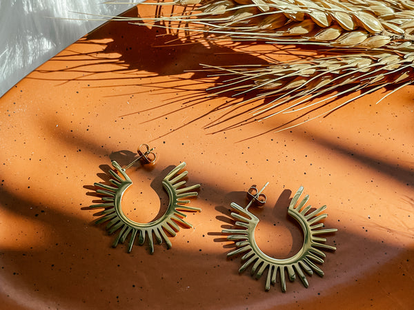 Towards the Sunlight Earrings