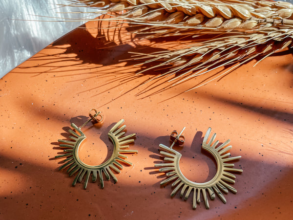 Towards the Sunlight Earrings
