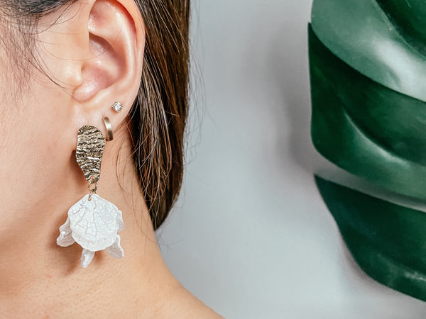 Painted Petals Earrings